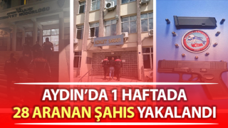 Aydın’da aranan 28 şüpheli şahıs yakalandı