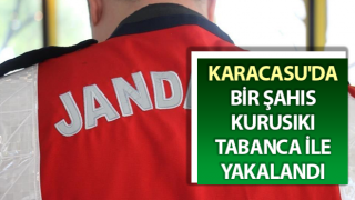 Aydın'da bir şahıs kurusıkı tabanca ile yakalandı