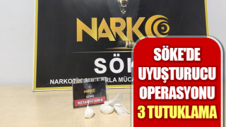 Söke'de uyuşturucu operasyonu