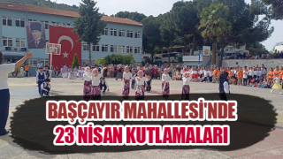 Başçayır Mahallesi'nde 23 Nisan kutlamaları