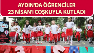 Öğrenciler 23 Nisan'ı coşkuyla kutladı